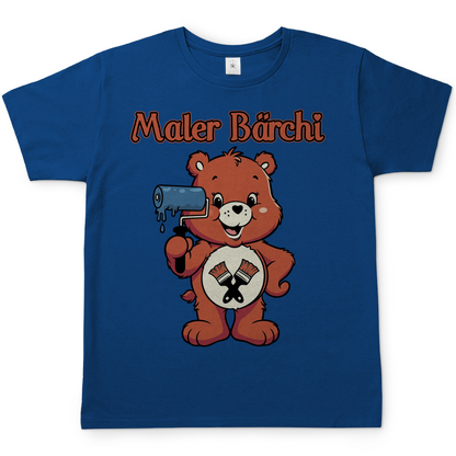Maler Bärchi - Glücksbärchi - Herren T-Shirt Royal Blue