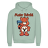 Maler Bärchi - Glücksbärchi - Herren Premium Bio Hoodie Sage