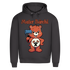 Maler Bärchi - Glücksbärchi - Herren Premium Bio Hoodie Asphalt