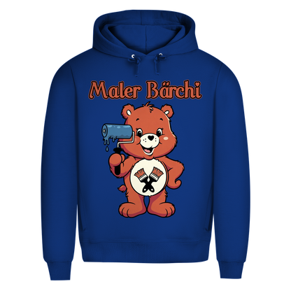 Maler Bärchi - Glücksbärchi - Herren Premium Bio Hoodie Royal