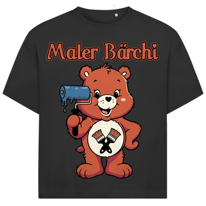 Maler Bärchi - Glücksbärchi - Jack and Jones Oversize T-Shirt Black
