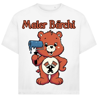 Maler Bärchi - Glücksbärchi - Jack and Jones Oversize T-Shirt White