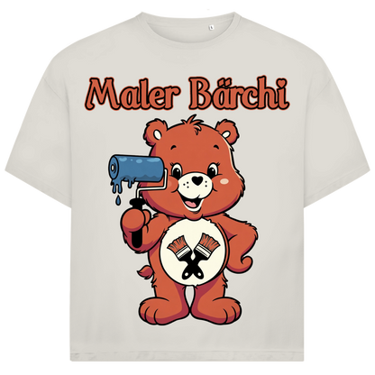 Maler Bärchi - Glücksbärchi - Jack and Jones Oversize T-Shirt Egret