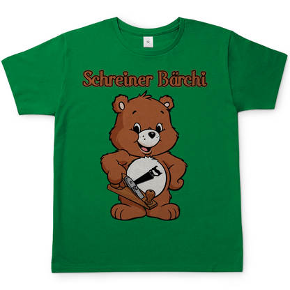 Schreiner Bächi - Glücksbärchi - Herren T-Shirt Kelly Green