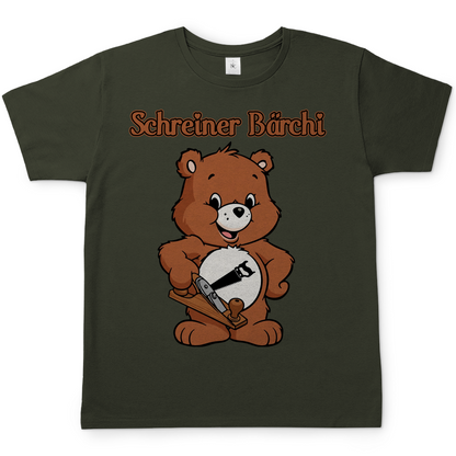 Schreiner Bächi - Glücksbärchi - Herren T-Shirt Urban Khaki