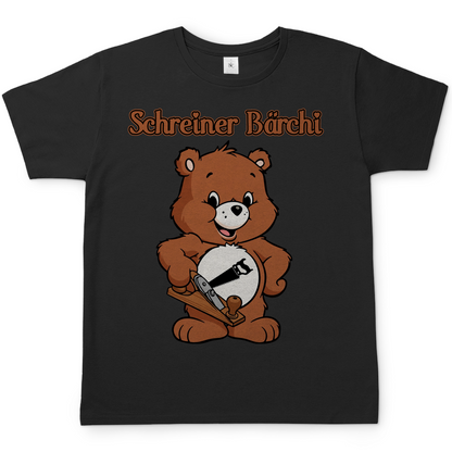 Schreiner Bächi - Glücksbärchi - Herren T-Shirt Black