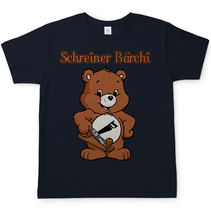 Schreiner Bächi - Glücksbärchi - Herren T-Shirt Navy