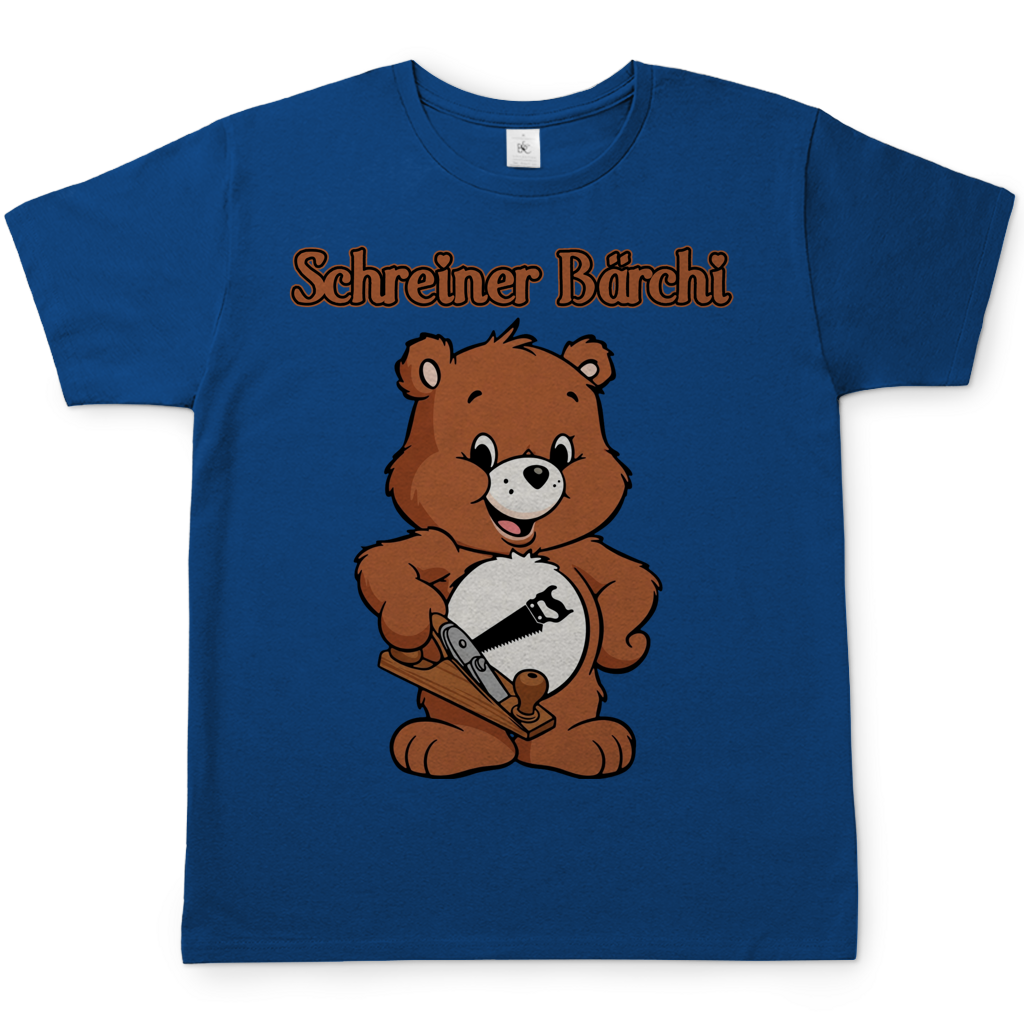 Schreiner Bächi - Glücksbärchi - Herren T-Shirt Royal Blue