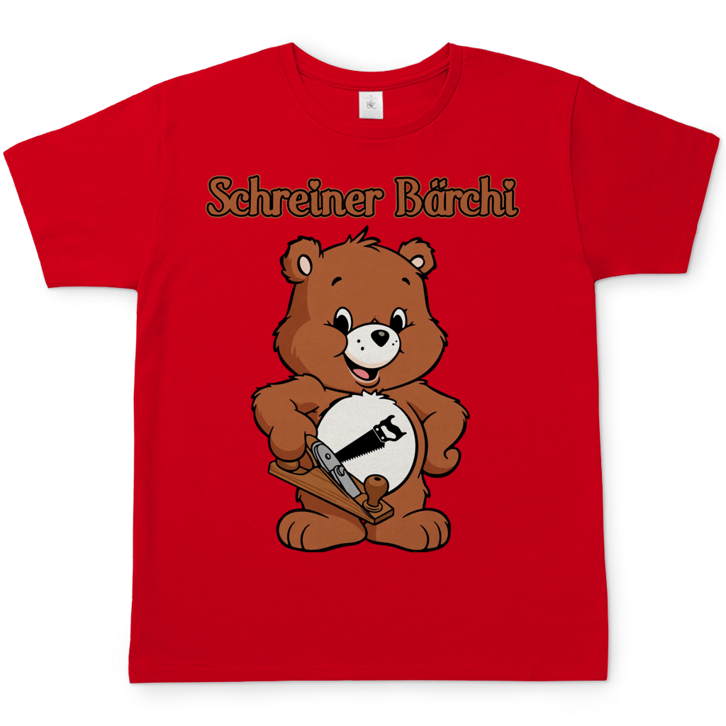 Schreiner Bächi - Glücksbärchi - Herren T-Shirt Red
