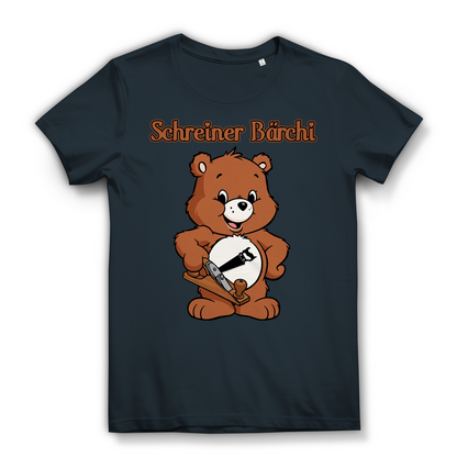 Schreiner Bächi - Glücksbärchi - Damen Premium Bio T-Shirt Dark Grey
