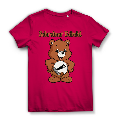 Schreiner Bächi - Glücksbärchi - Damen Premium Bio T-Shirt Fuchsia