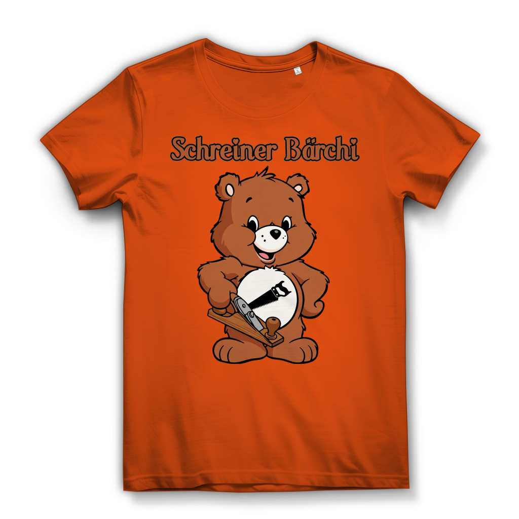 Schreiner Bächi - Glücksbärchi - Damen Premium Bio T-Shirt Orange