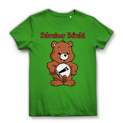 Schreiner Bächi - Glücksbärchi - Damen Premium Bio T-Shirt Real Green