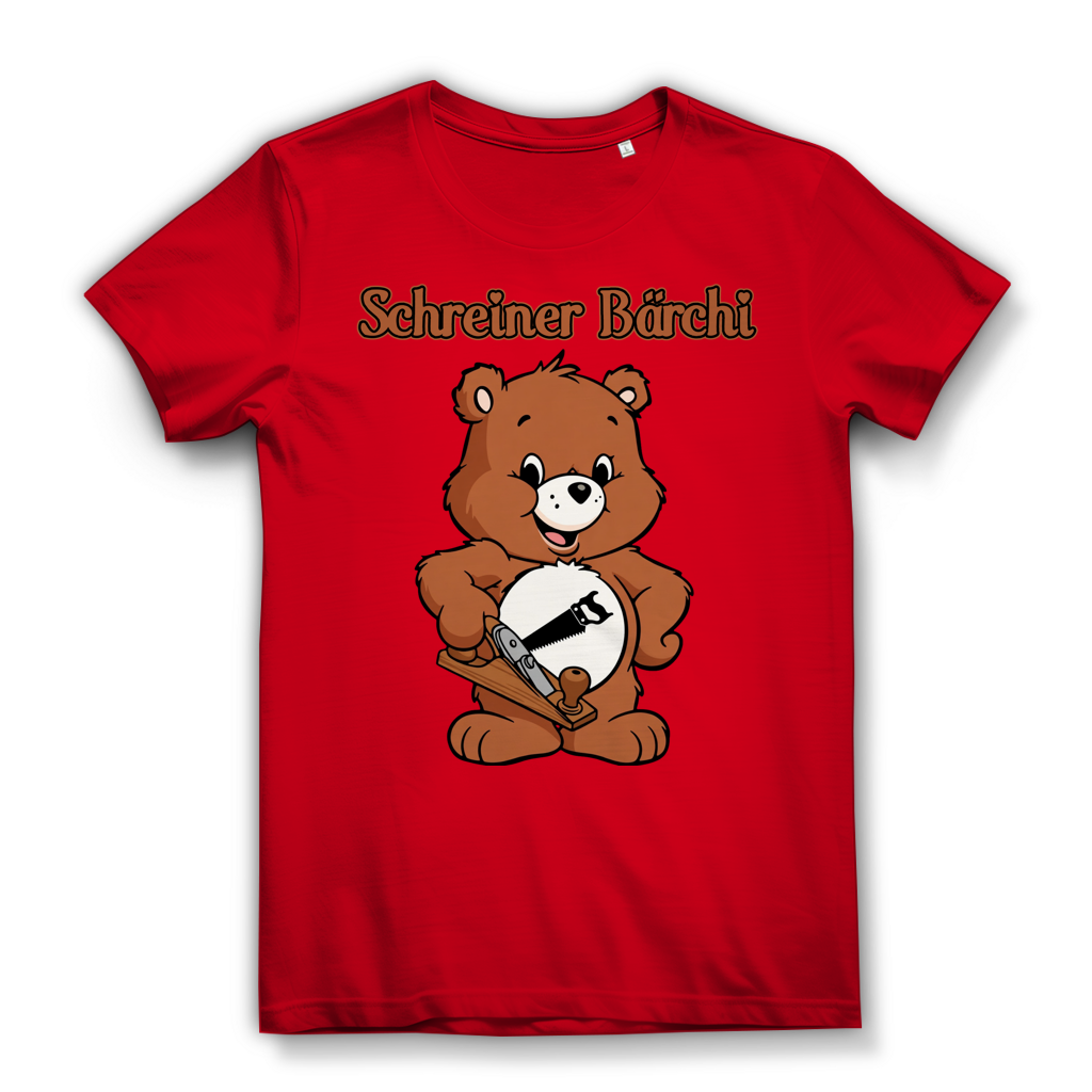 Schreiner Bächi - Glücksbärchi - Damen Premium Bio T-Shirt Red