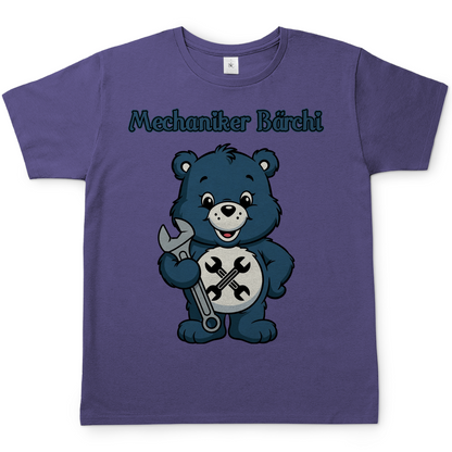 Mechaniker Bärchi - Glücksbärchi - Herren T-Shirt Millennial Lilac