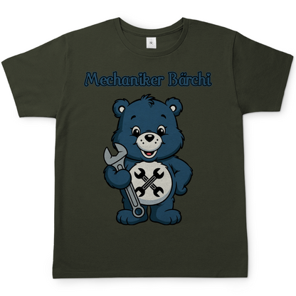 Mechaniker Bärchi - Glücksbärchi - Herren T-Shirt Urban Khaki