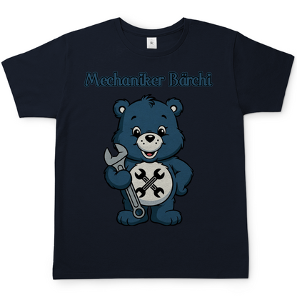 Mechaniker Bärchi - Glücksbärchi - Herren T-Shirt Navy