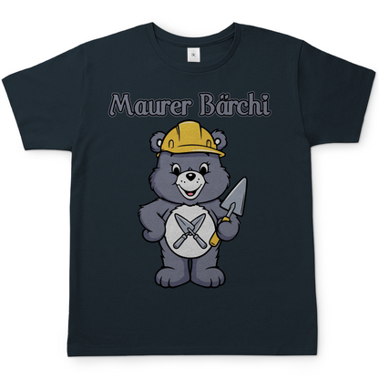 Maurer Bärchi Glücksbärchi - Herren T-Shirt Dark Grey Solid