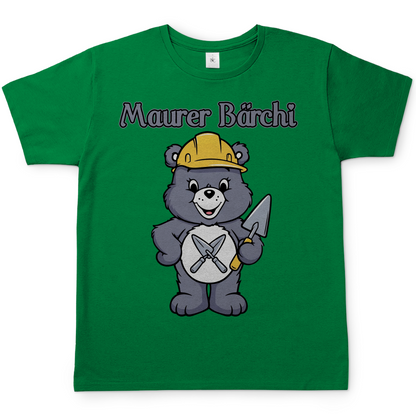Maurer Bärchi Glücksbärchi - Herren T-Shirt Kelly Green