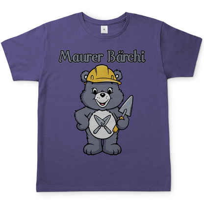 Maurer Bärchi Glücksbärchi - Herren T-Shirt Millennial Lilac