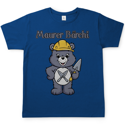 Maurer Bärchi Glücksbärchi - Herren T-Shirt Royal Blue