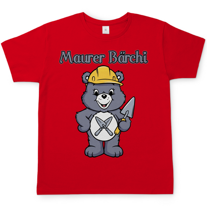 Maurer Bärchi Glücksbärchi - Herren T-Shirt Red