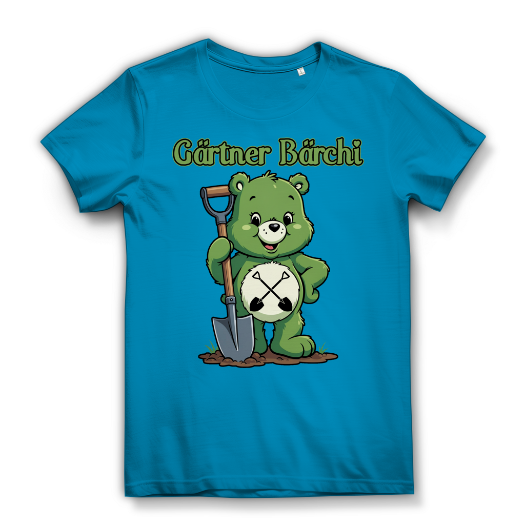 Gärtner Bärchi - Glücksbärchi - Damen Premium Bio T-Shirt Atoll