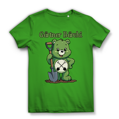 Gärtner Bärchi - Glücksbärchi - Damen Premium Bio T-Shirt Real Green