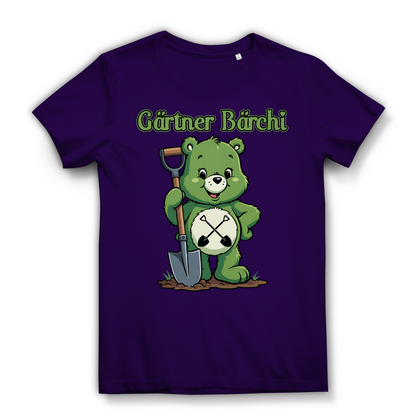 Gärtner Bärchi - Glücksbärchi - Damen Premium Bio T-Shirt Urban Purple