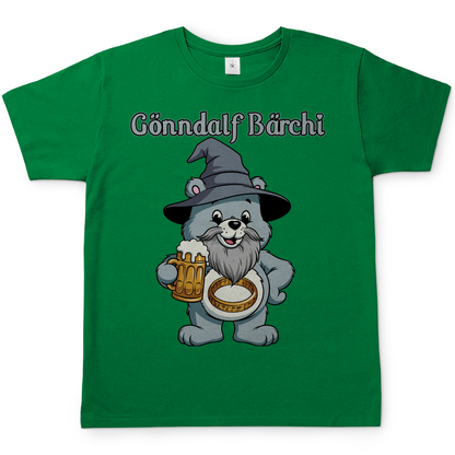 Gönndalf Bärchi - Glücksbärchi - Herren T-Shirt Kelly Green