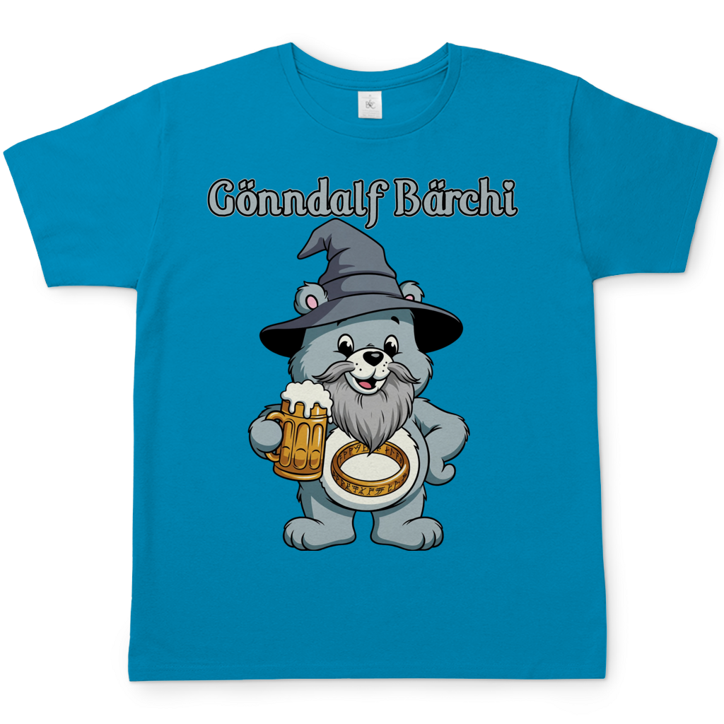 Gönndalf Bärchi - Glücksbärchi - Herren T-Shirt Atoll