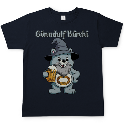 Gönndalf Bärchi - Glücksbärchi - Herren T-Shirt Navy