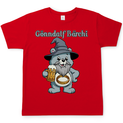 Gönndalf Bärchi - Glücksbärchi - Herren T-Shirt Red