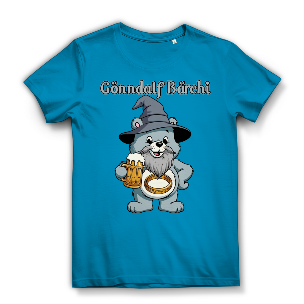 Gönndalf Bärchi - Glücksbärchi - Damen Premium Bio T-Shirt Atoll