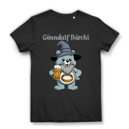 Gönndalf Bärchi - Glücksbärchi - Damen Premium Bio T-Shirt Black
