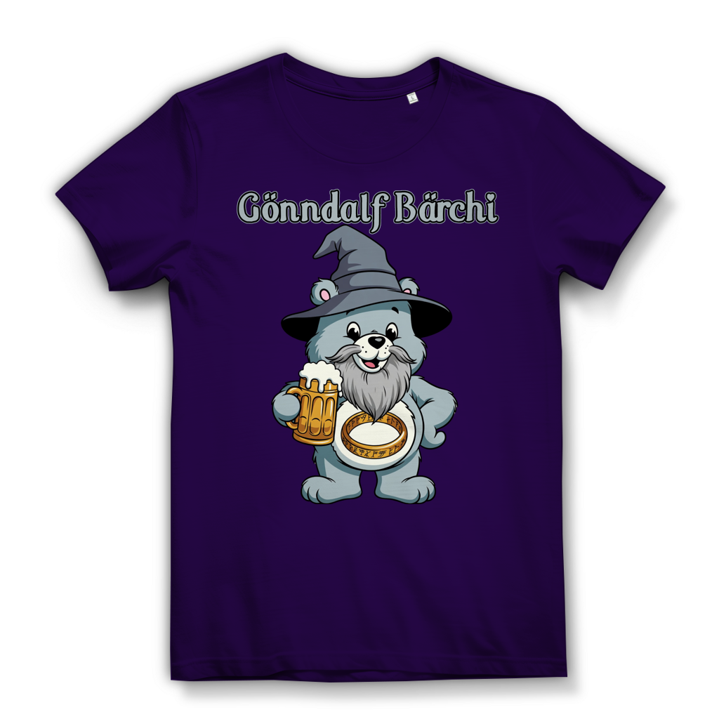 Gönndalf Bärchi - Glücksbärchi - Damen Premium Bio T-Shirt Urban Purple