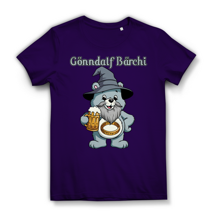 Gönndalf Bärchi - Glücksbärchi - Damen Premium Bio T-Shirt Urban Purple