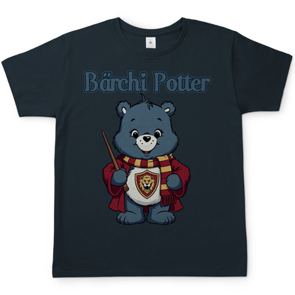 Bärchi Potter - Glücksbärchi - Herren T-Shirt Dark Grey Solid