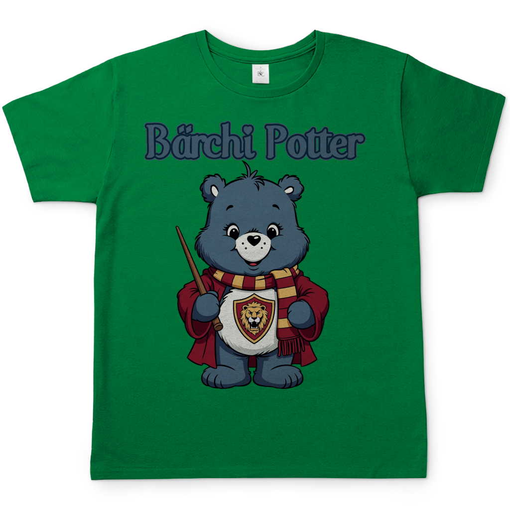 Bärchi Potter - Glücksbärchi - Herren T-Shirt Kelly Green