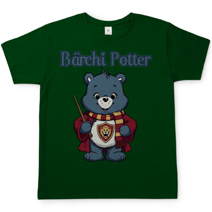 Bärchi Potter - Glücksbärchi - Herren T-Shirt Bottle Green