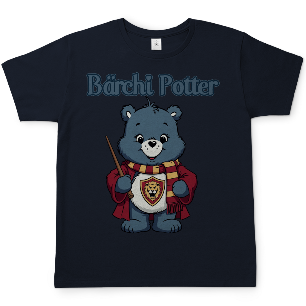 Bärchi Potter - Glücksbärchi - Herren T-Shirt Navy