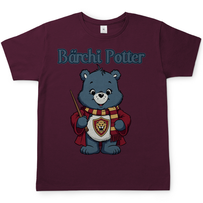 Bärchi Potter - Glücksbärchi - Herren T-Shirt Burgundy