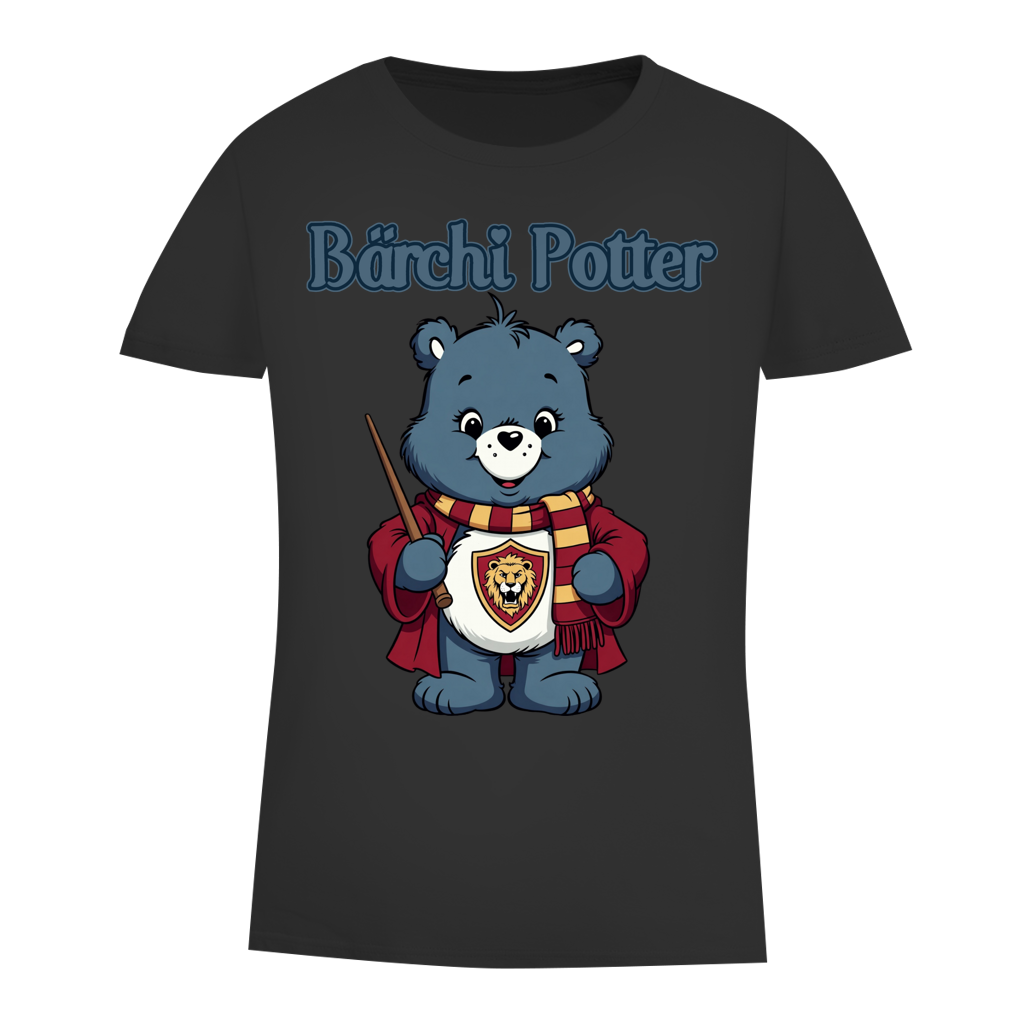 Bärchi Potter - Glücksbärchi - Damen Premium Bio T-Shirt Black
