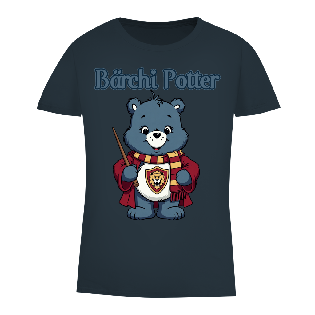 Bärchi Potter - Glücksbärchi - Damen Premium Bio T-Shirt Dark Grey