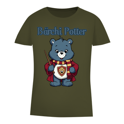 Bärchi Potter - Glücksbärchi - Damen Premium Bio T-Shirt Khaki