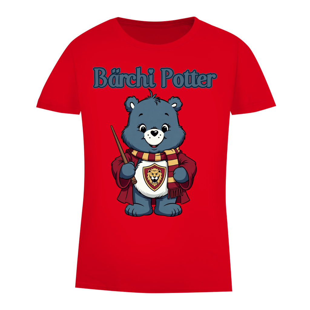 Bärchi Potter - Glücksbärchi - Damen Premium Bio T-Shirt Red