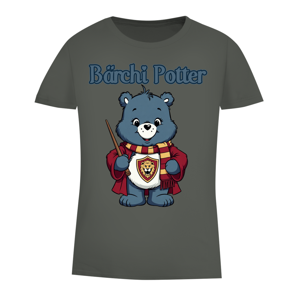Bärchi Potter - Glücksbärchi - Damen Premium Bio T-Shirt Millennial Khaki