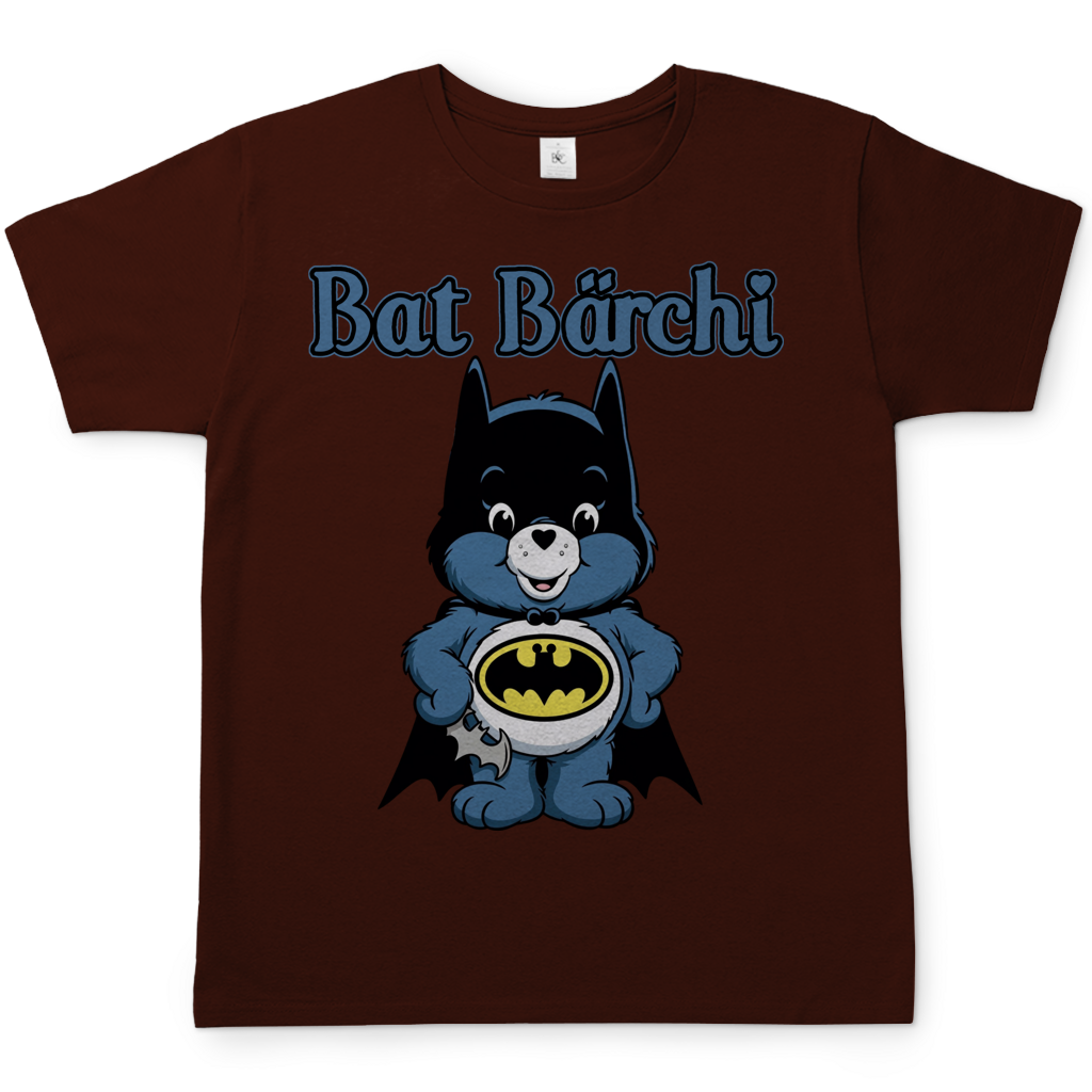 Bat Bärchi - Glücksbärchi - Herren T-Shirt Brown