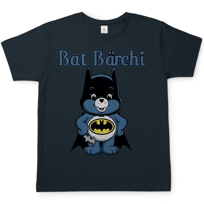 Bat Bärchi - Glücksbärchi - Herren T-Shirt Dark Grey Solid
