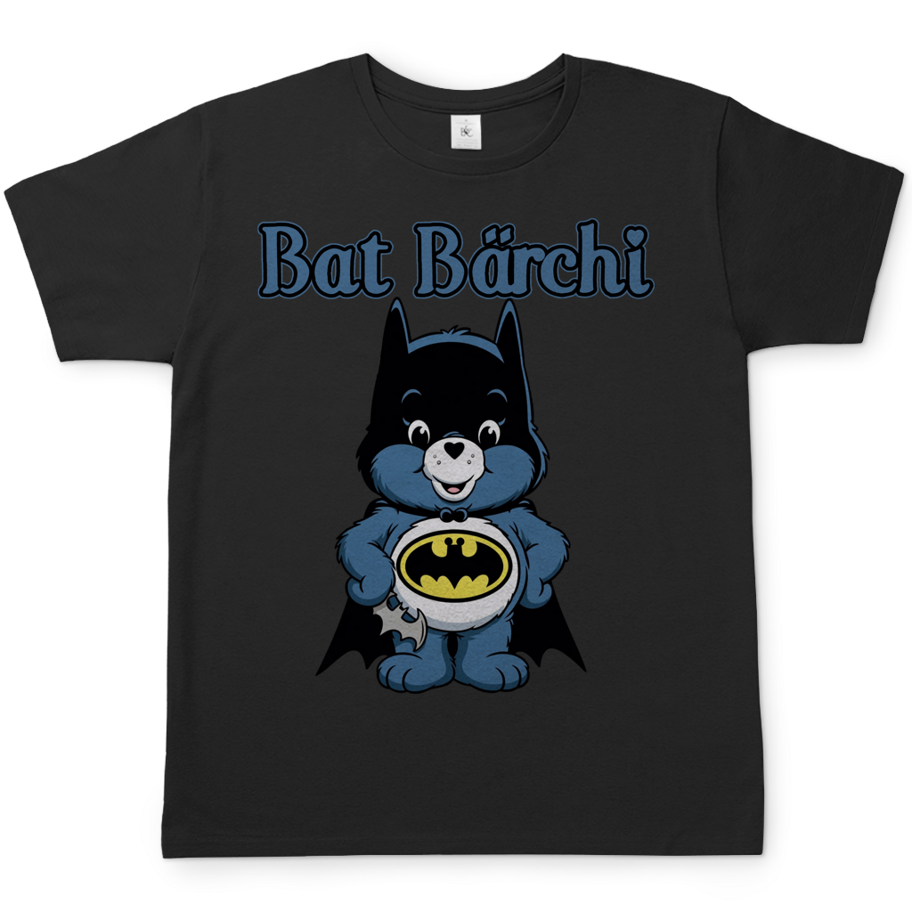 Bat Bärchi - Glücksbärchi - Herren T-Shirt Black